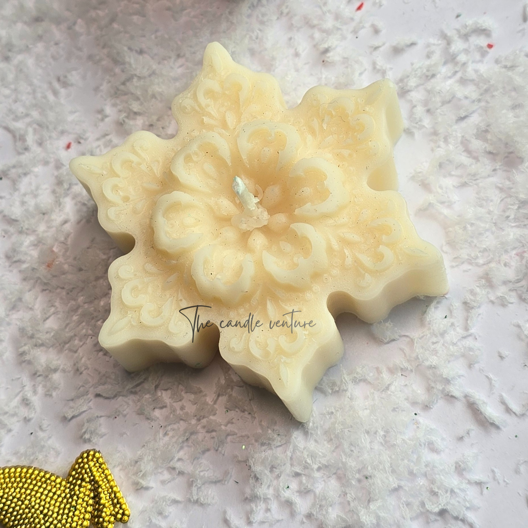 Snowflake Candle