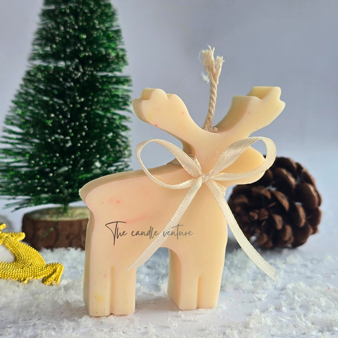 Reindeer Candle