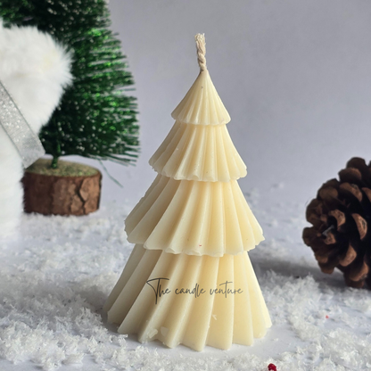 Bubble Christmas Tree Candle
