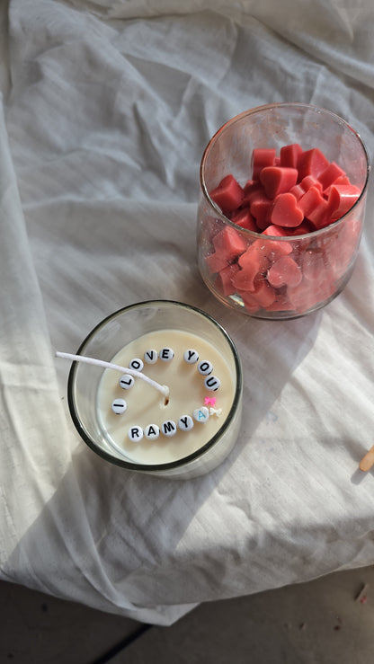 Secret Message Candle