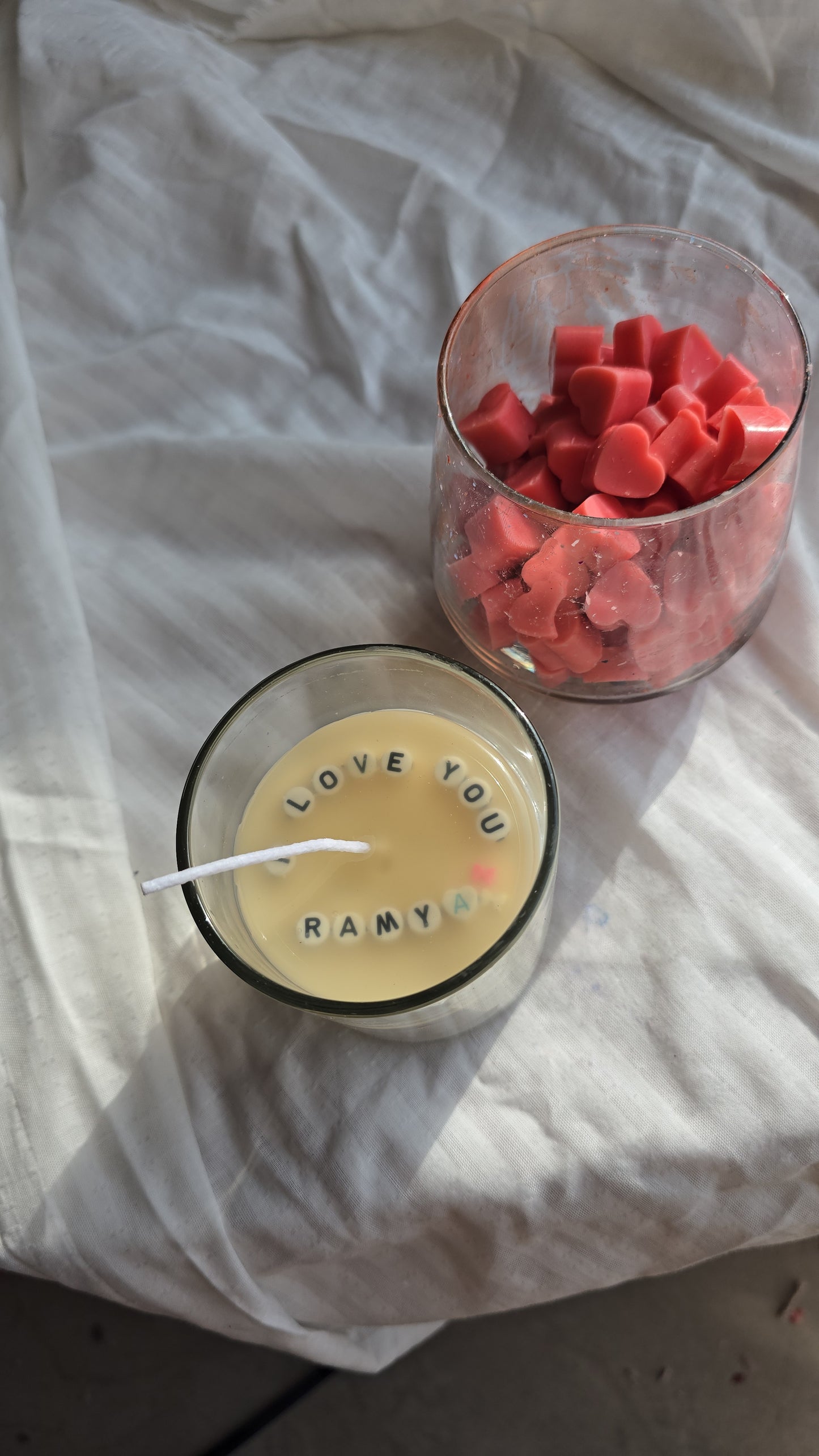 Secret Message Candle