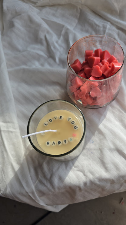 Secret Message Candle