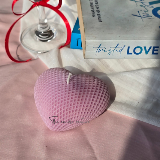 Classic Big Heart candle