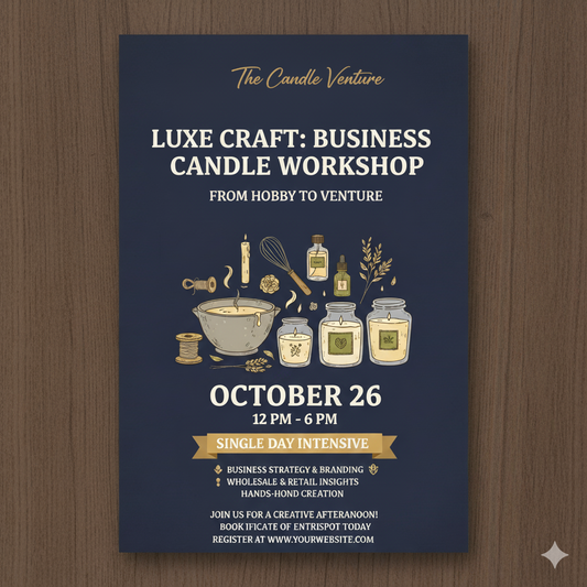 Candle making workshop- Business Session