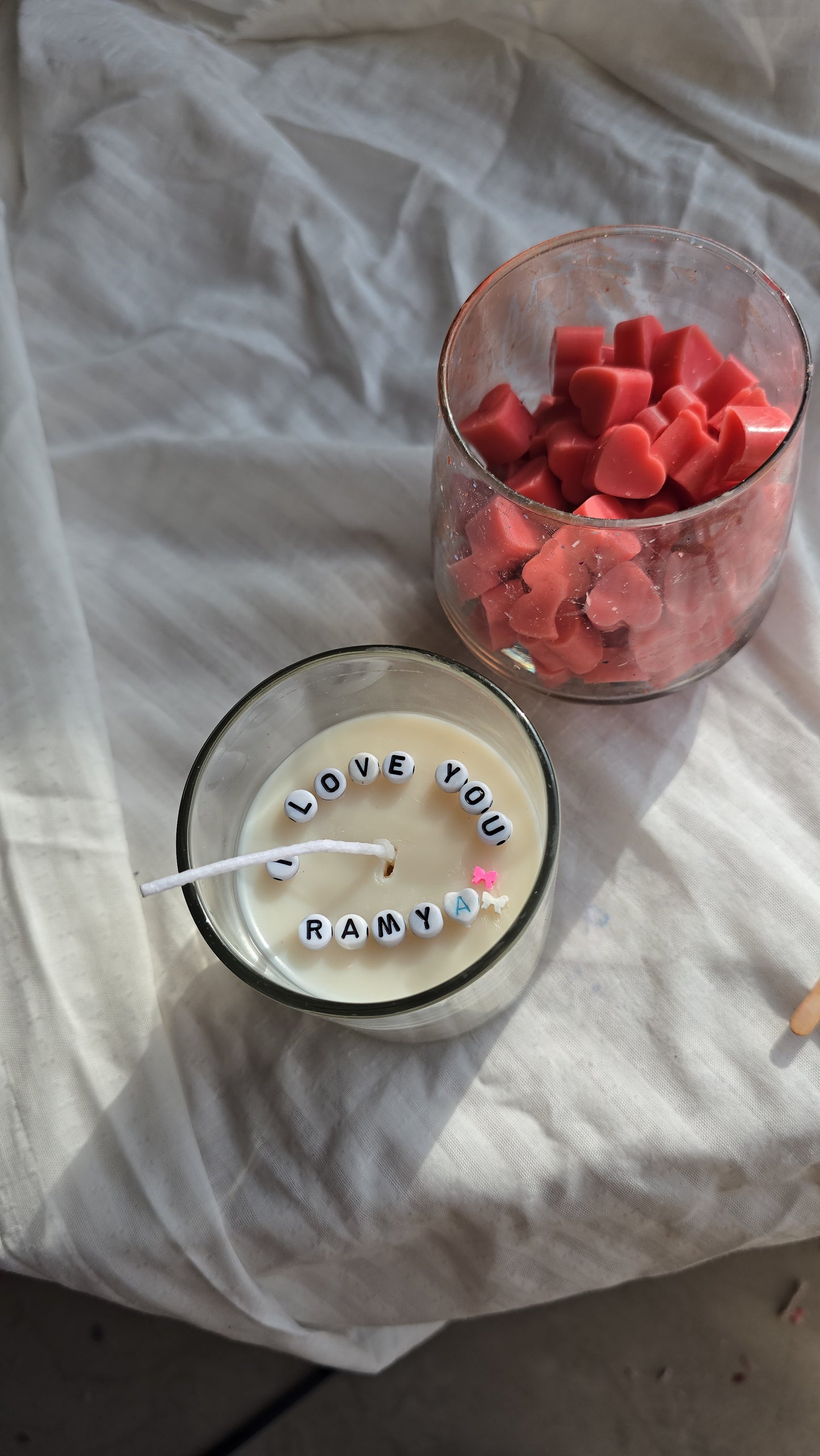 Secret Message Candle