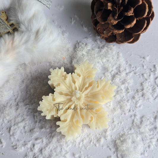 Crystal Snowflake Candle