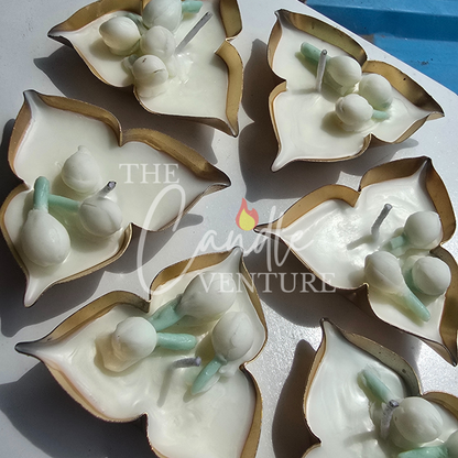 Mallipoo uruli Candle (jasmine candle)