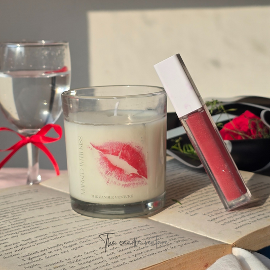 Marked With a Kiss Candle