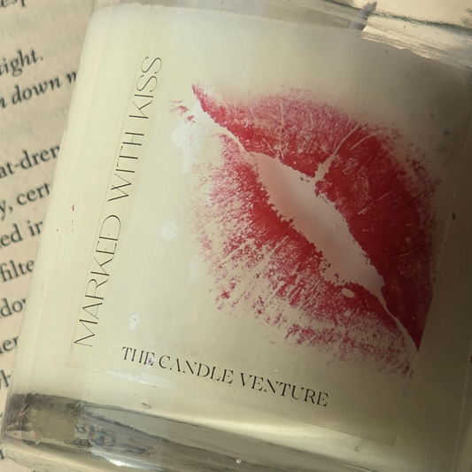 Marked With a Kiss Candle